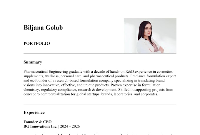 create a professional custom cosmetic formulation